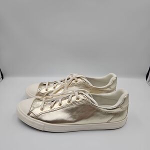 Converse Women's Metallic Gold Sneakers